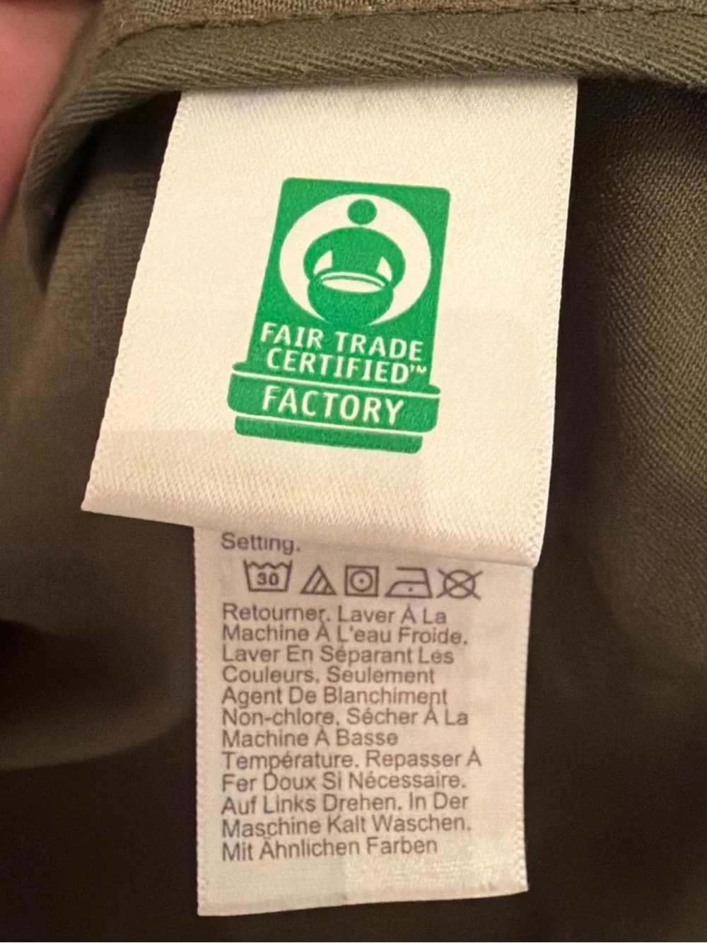 J.Crew Women's L Olive Green Hooded Utility Field Jacket Cotton Drawstring